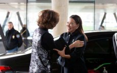 Prinses Lalla Hasna stralend in Parijs (foto's)
