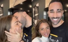 Adil Rami met nieuwe vriendin op vakantie in Marrakech (foto)