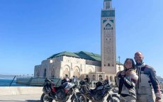 Motorrijders Maarten en Jessica zitten vast in Marokko en bloggen over hun avontuur