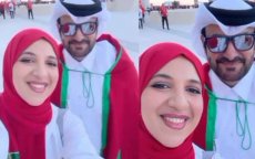 Man Emirati-zangeres Ahlam met Marokkaanse selham gespot (video)