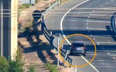 Marokkaanse rijdt 7 kilometer in verkeerde richting om geen tol te betalen in Madrid (video)