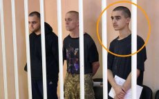 Marokkaan staat terecht in Donetsk als Oekraïense strijder