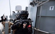 Marokkaanse Marine oefent op Spaanse patrouilleboot