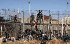 Bestorming Melilla: Marokkaanse agenten grepen in aan Spaanse kant 