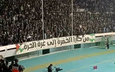 Supporters Raja Casablanca vergeten Gaza niet (video)