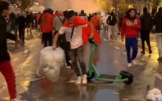 Marokkaanse fans kuisen straten Brussel na rellen (video)