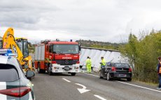 Marokkaanse en drie jonge kinderen omgekomen bij ongeval in Spanje