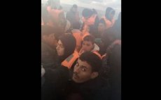 Zeldzame video van Marokkaanse migranten op weg naar Spanje