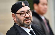 Koning Mohammed VI op reis in Frankrijk