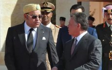 Koning Mohammed VI leeft mee met Jordaanse prinses