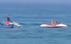 Koning Mohammed VI als gewone vakantieganger op strand Cabo Negro 