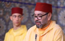 Koning Mohammed VI in Verenigde Arabische Emiraten