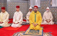 Eerste openbare optreden van Koning Mohammed VI sinds Covid-besmetting