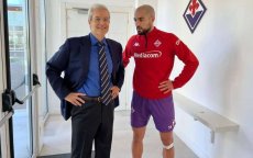 Prins Moulay Hicham bezoekt Sofyan Amrabat