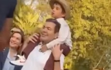 Prins Moulay Rachid met gezinnetje in zoo Rabat (video)