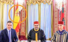 Omgekeerde vlag van Spanje, Marokko geeft "ongewilde protocolfout" toe