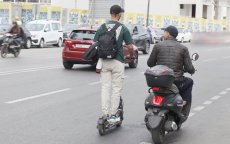 Drama met elektrische step in Tanger