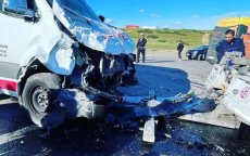 Tanger: 20 gewonden bij ernstig verkeersongeval