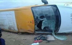Vreselijk ongeval met schoolbus in Azilal