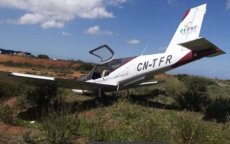 Vliegtuig raakt van landingsbaan in Marokko