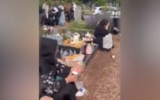 Picknick op islamitische begraafplaats schokt België