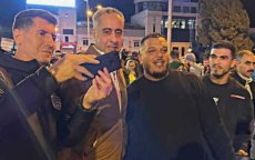 Abdellatif Hammouchi als superster ontvangen in Tanger (foto's)