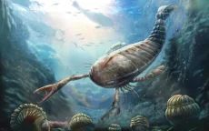 Monsterlijk zeeschorpioen van twee meter ontdekt in Marokko 