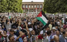 "Palestina is mijn thuis": Marokkanen demonstreren voor Palestina
