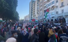 Solidariteit met Gaza: duizenden Marokkanen samen tegen Israël