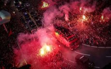 Triomfantelijke ontvangst Atlas Leeuwen (video)