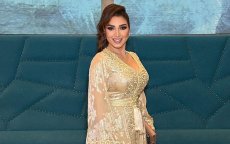 Egyptische actrice Rogina schittert in Marokkaanse kaftan (foto's)