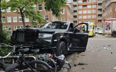 Hakim Ziyech's Rolls-Royce van 500.000 euro verwoest