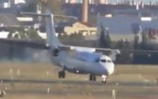 Mislukte landing voor vliegtuig Royal Air Maroc (video)