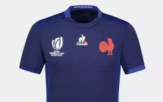 Nieuwe shirt Frans rugbyteam in Marokko gemaakt