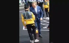 Soufiane Touzani viraal na panna bij Koning Willem-Alexander (video)