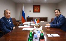 Nasser Bourita ontmoet Sergueï Lavrov in New York