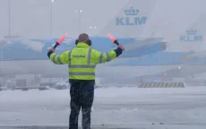 Opgelet, sneeuw op Schiphol hindert vluchten naar Marokko