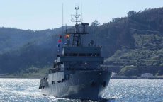 Spaans militair schip op missie in wateren bij Marokko