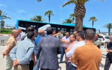 Taxi's in Tanger in opstand tegen luchthavenbussen