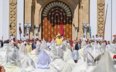 Foto Koning Mohammed VI bij meest markante beelden ter wereld