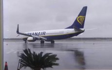 Ryanair vliegtuig beschadigd in Essaouira