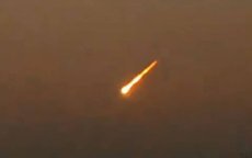 Vuurbal gespot boven Marokko (video)