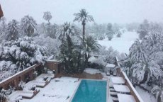 Zware regen, harde wind en sneeuw in Marokko
