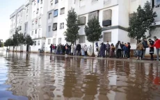 Teams met zwaar materieel moeten Al Hoceima droog houden 