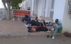 Protest in Nador, werklozen eisen oplossing