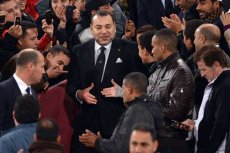Mohammed VI en Badr Hari op finale Raja-Bayern (2-0)
