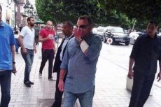 Koning Mohammed VI gespot in straten Tunis