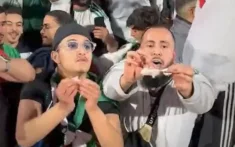 Zware celstraf voor Algerijnse supporter na verscheuren Marokkaans geld