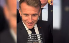 Studente grijpt kans bij Franse president na stage in Marokko, gesprek gaat viral