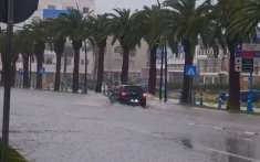 Storm Emilia zet Noord-Marokko onder water (video)